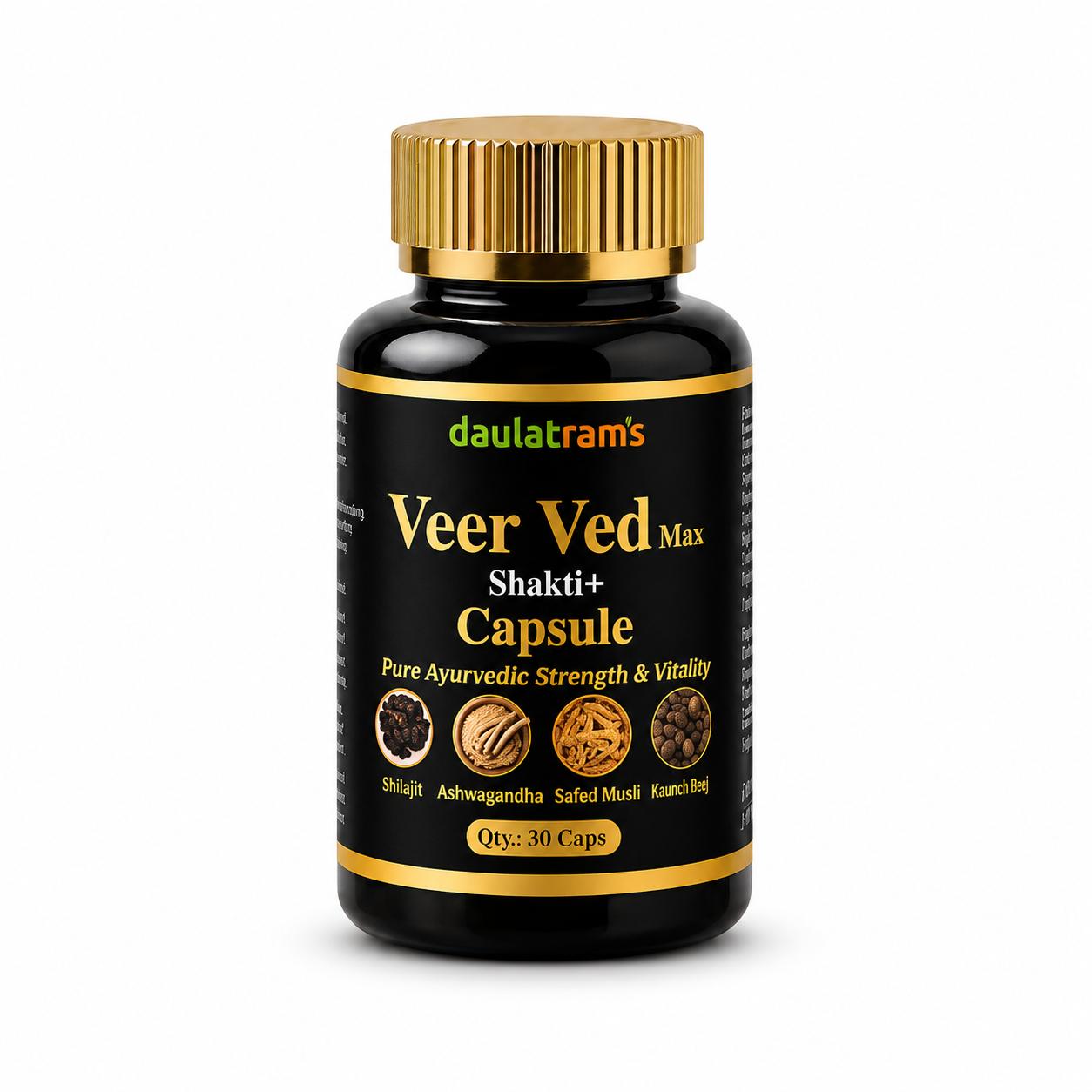 The 14 Herbs Inside Veer Ved Max Shakti+