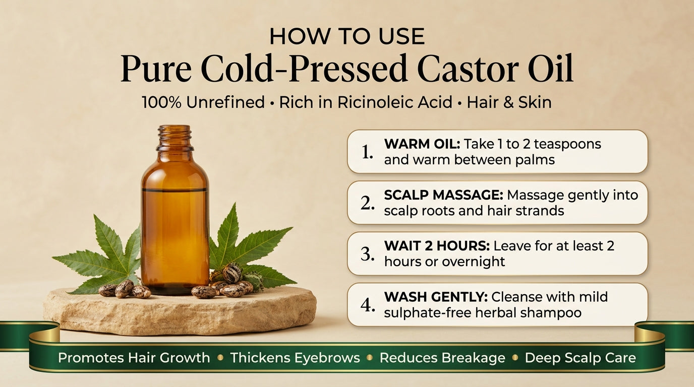 How to consume Herbal Shampoo - Daily Ritual