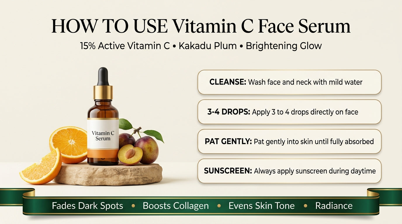 How to consume Kumkumadi Face Serum - Daily Ritual