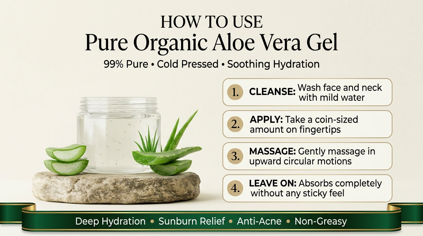 How to consume Orange Aloe Vera Gel - Daily Ritual
