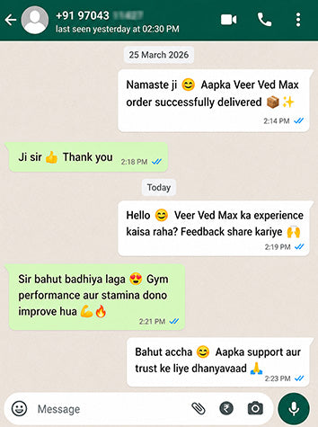 WhatsApp customer chat