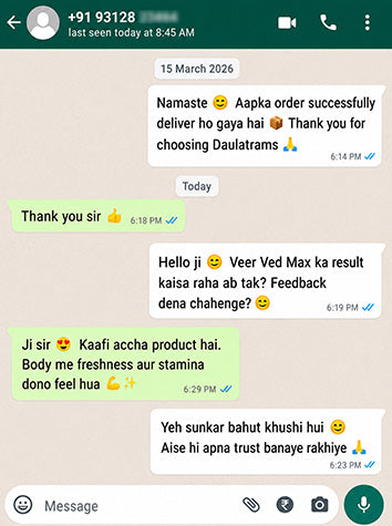 WhatsApp customer chat