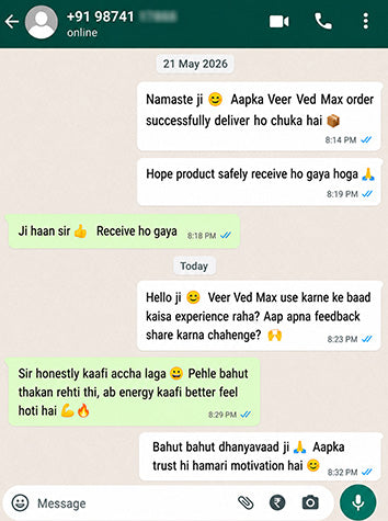 WhatsApp customer chat