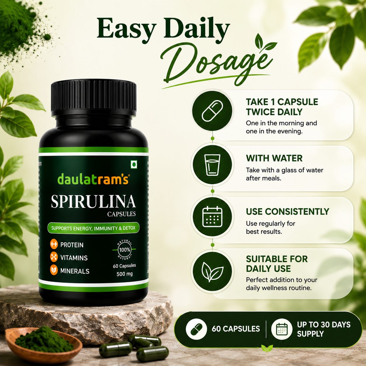 Spirulina Capsules — image 7