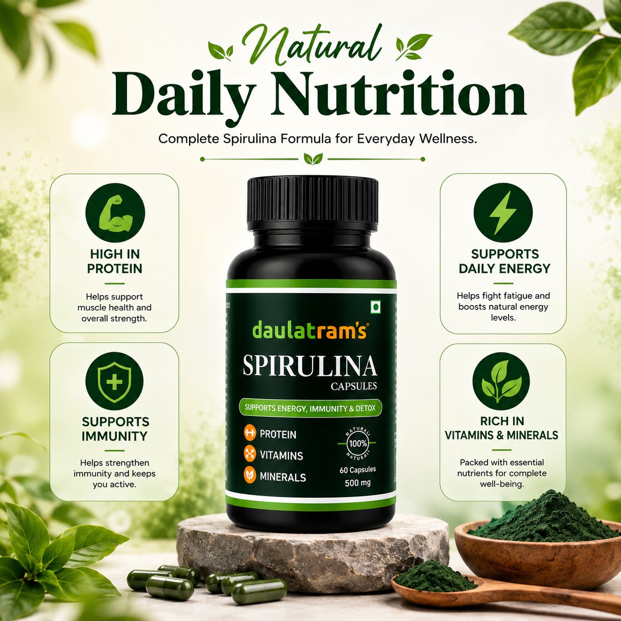 Spirulina Capsules — image 9